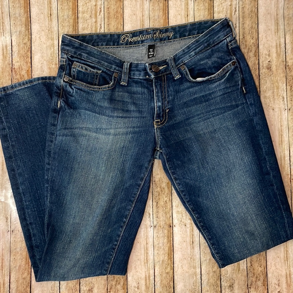 Like new Gap 6/28 ankle skinny jeans